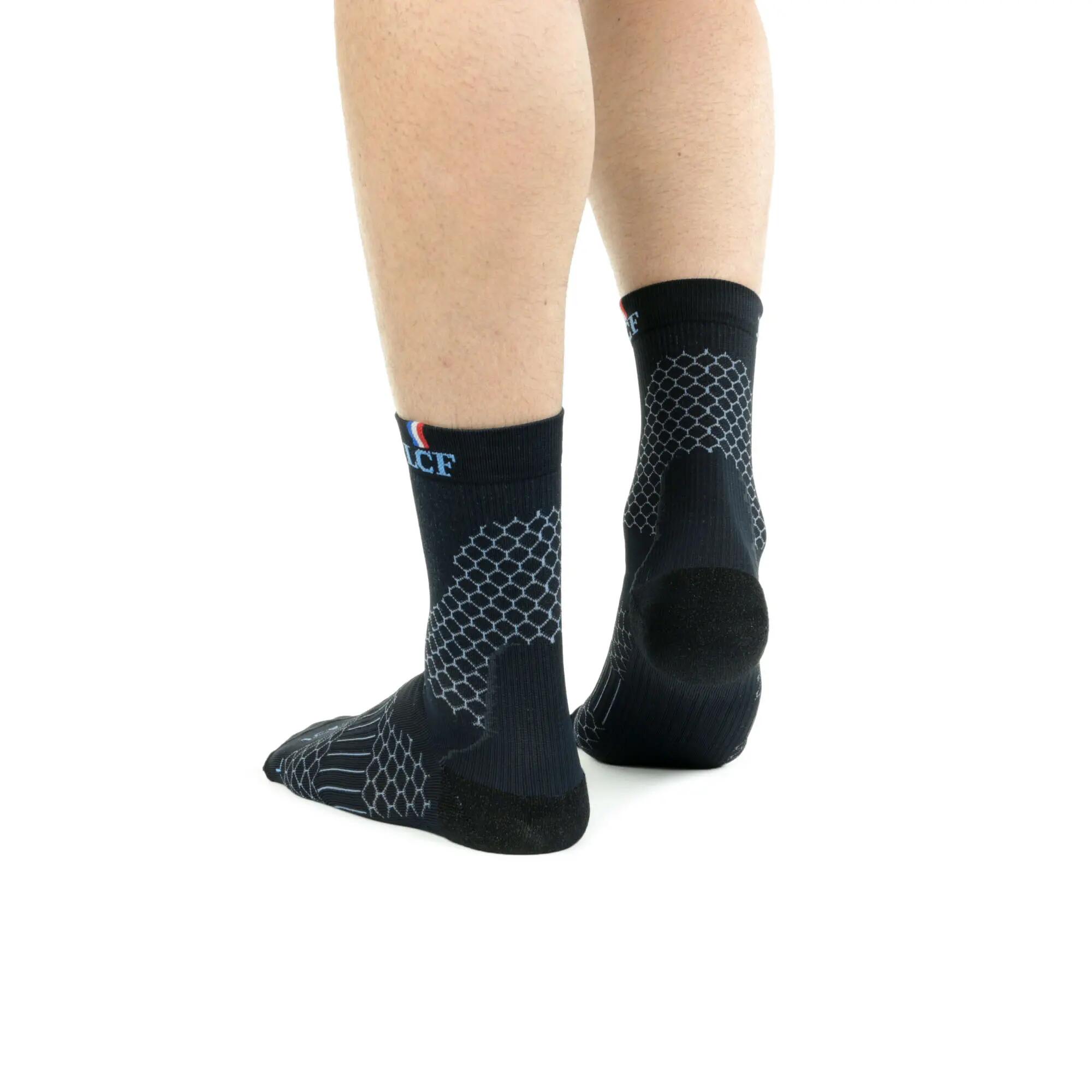 CHAUSSETTES MONTANTES DE TRAIL RUNNING FINES, LÉGÈRES ET RESPIRANTES - APPALACHE 3/5