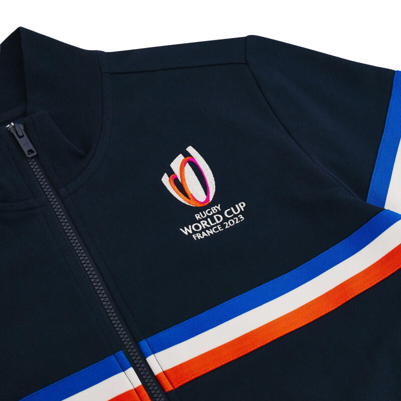 Sweater met volledige rits Macron RWC 2022/23 Frankrijk 3/4