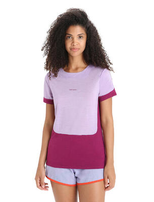 Dames trekking t-shirt icebreaker zoneknit