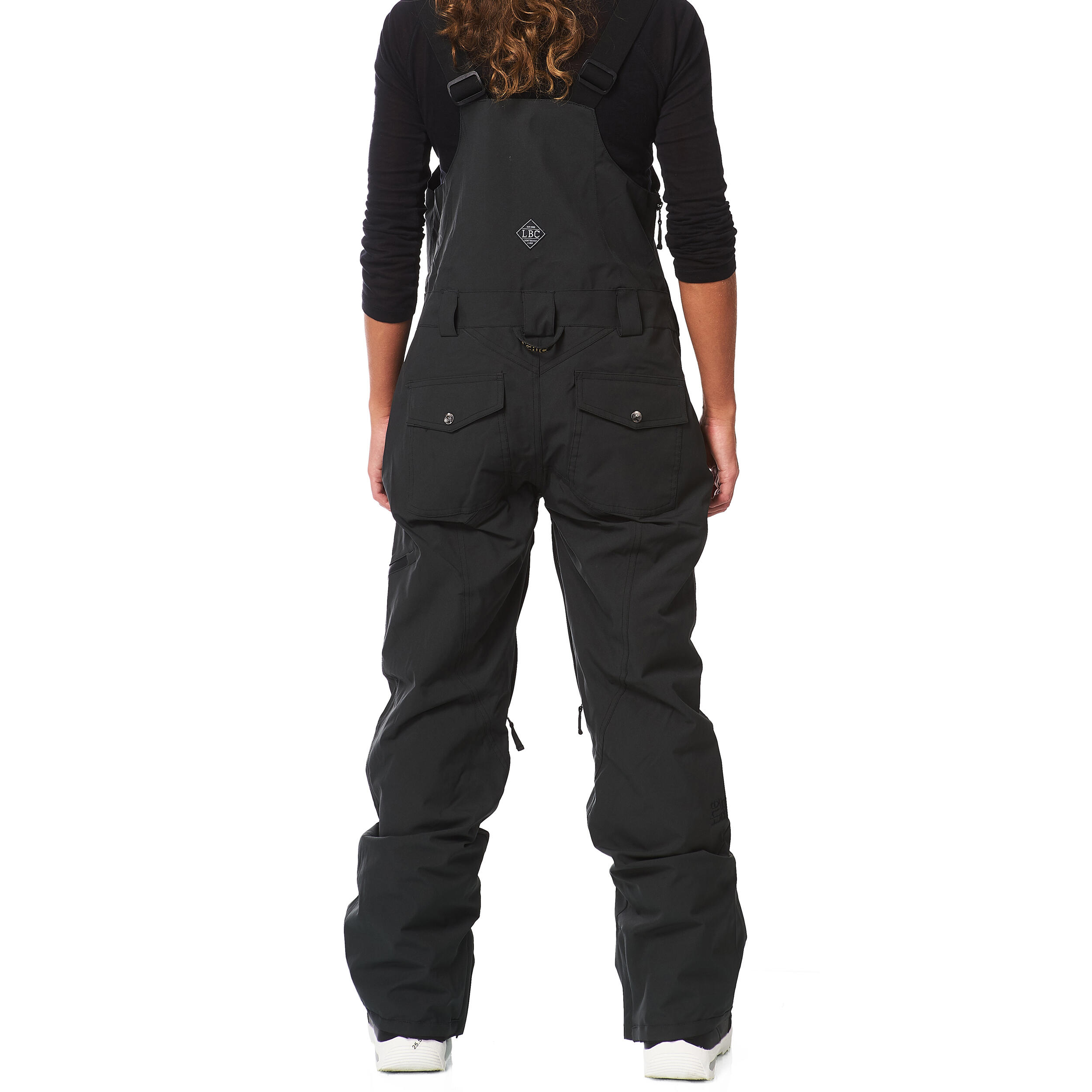 Ski-/Snowboardhose Damen - Leela black 3/7