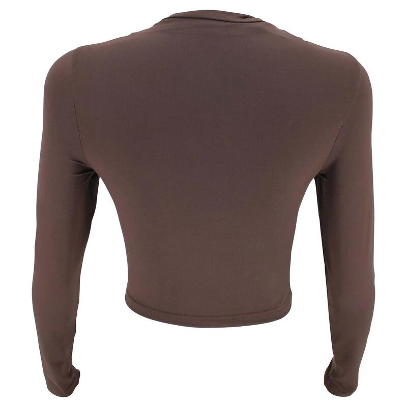 Top de sport mode femme Café