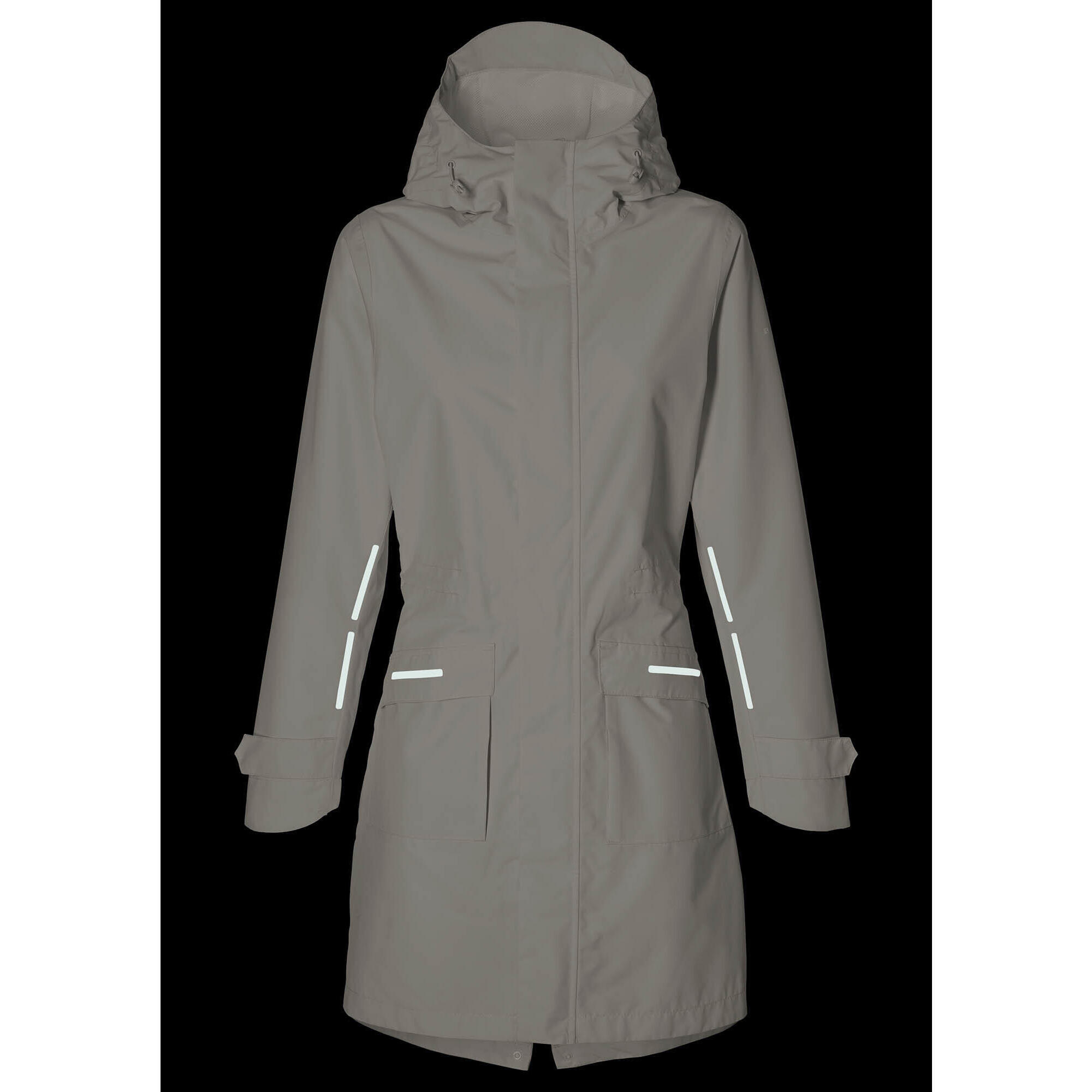 Basil Mosse women's waterproof parka