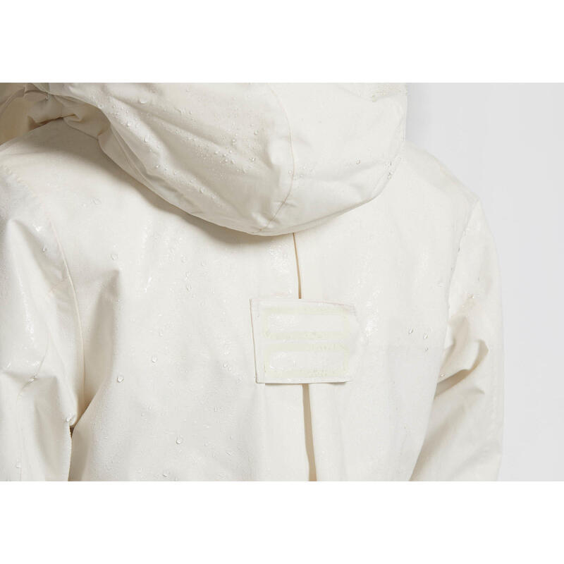 BASIL Parka de pluie pour vélo Mosse Femme blanc