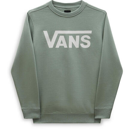 Blusa Vans Vans Classic Crew, Verde, Niños