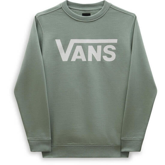 Blusa Vans Vans Classic Crew, Verde, Niños