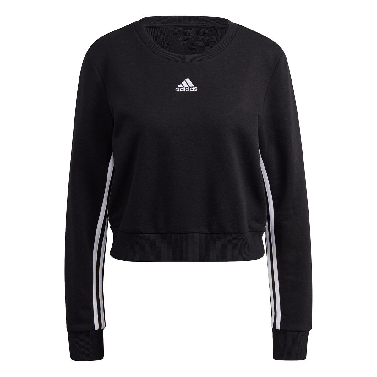 Sweatshirt court femme adidas Essentials Cut 3-Bandes Crop 2/5
