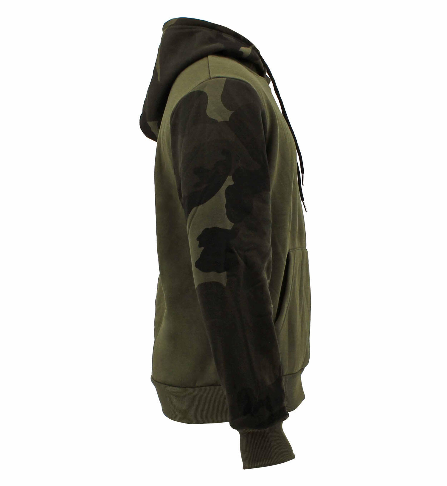Hoodie dames/heren  Army Camo fleece Fitness en Hardlopen 2/5