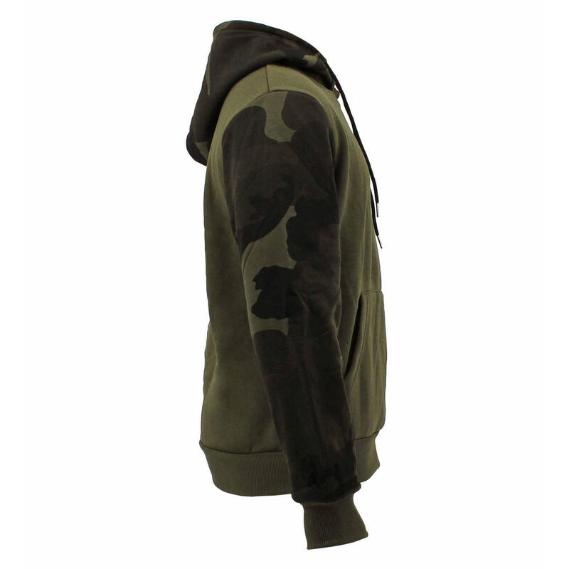 Hoodie dames/heren  Army Camo fleece Fitness en Hardlopen