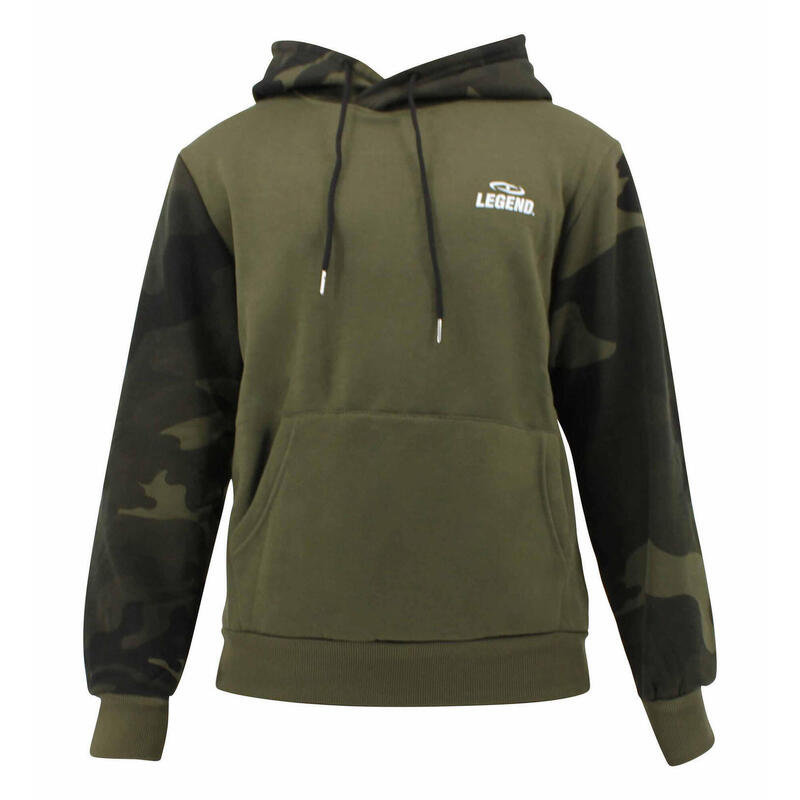 Hoodie dames/heren  Army Camo fleece Fitness en Hardlopen