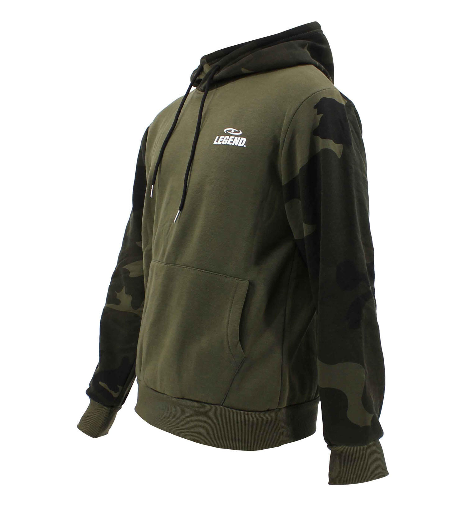 Hoodie dames/heren  Army Camo fleece Fitness en Hardlopen 4/5