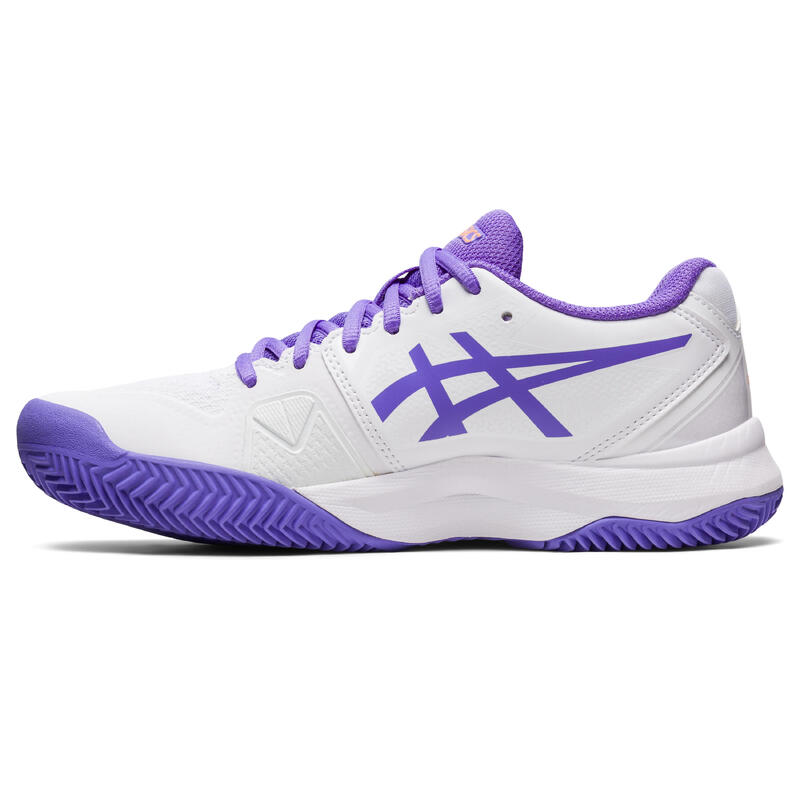 Asics Gel-challenger 13 Clay Blanco Y Morado Mujer 1042a165-104