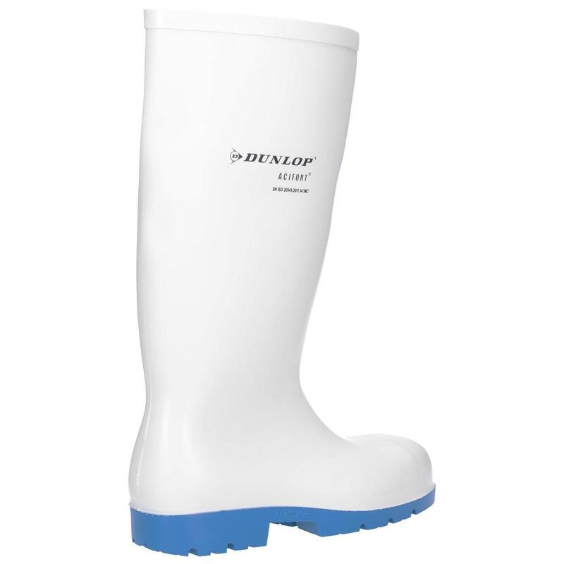 Botas de agua Impermeables Dunlop Acifort Classic + Safety Blanco