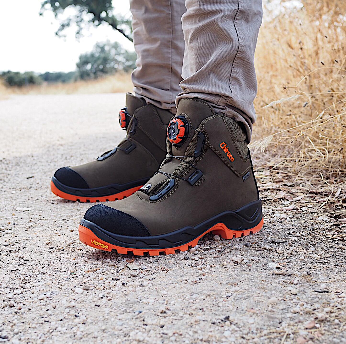 Botas de Caza y Trekking ImpermeablesHombre Chiruca Alano Force Boa Hi Vis 08 2/6