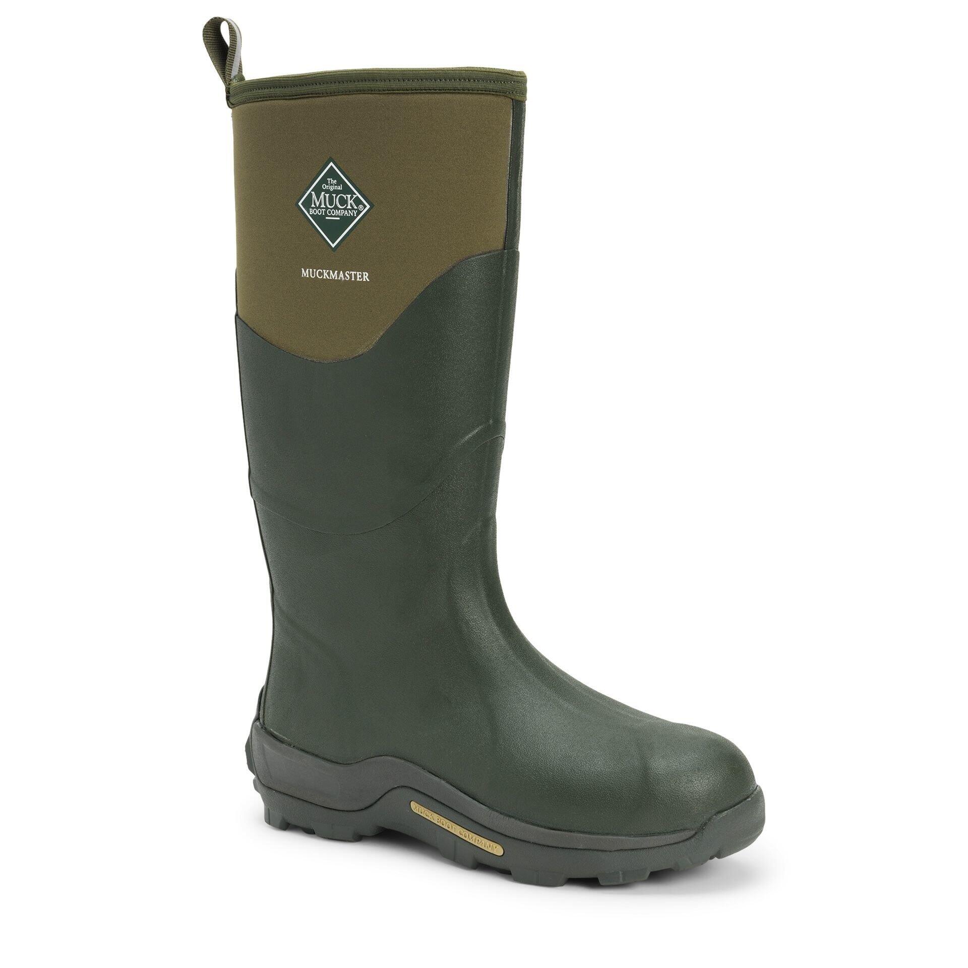 Muckmaster Hi Textile/Weather Wellingtons GREEN 1/7