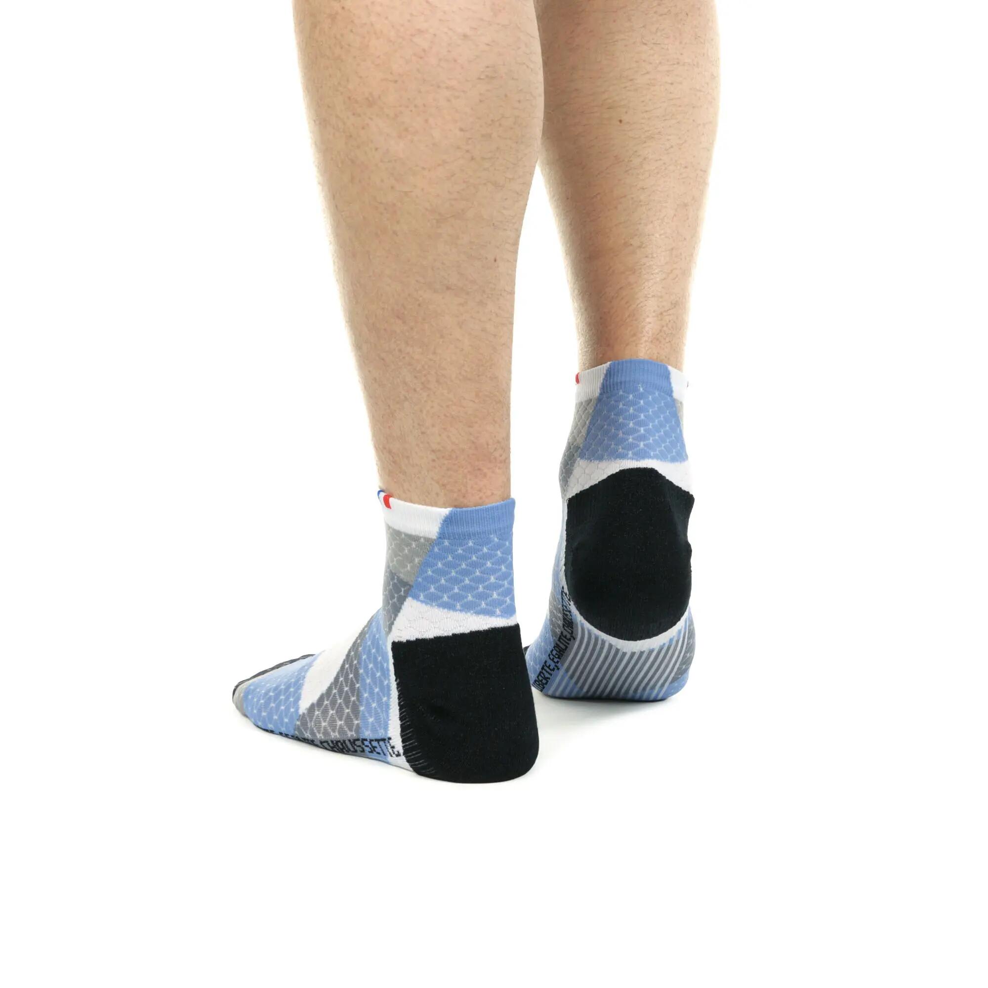 CHAUSSETTES DE RUNNING RENFORTS EN FIL D'ARGENT - FRACTAL 3/5