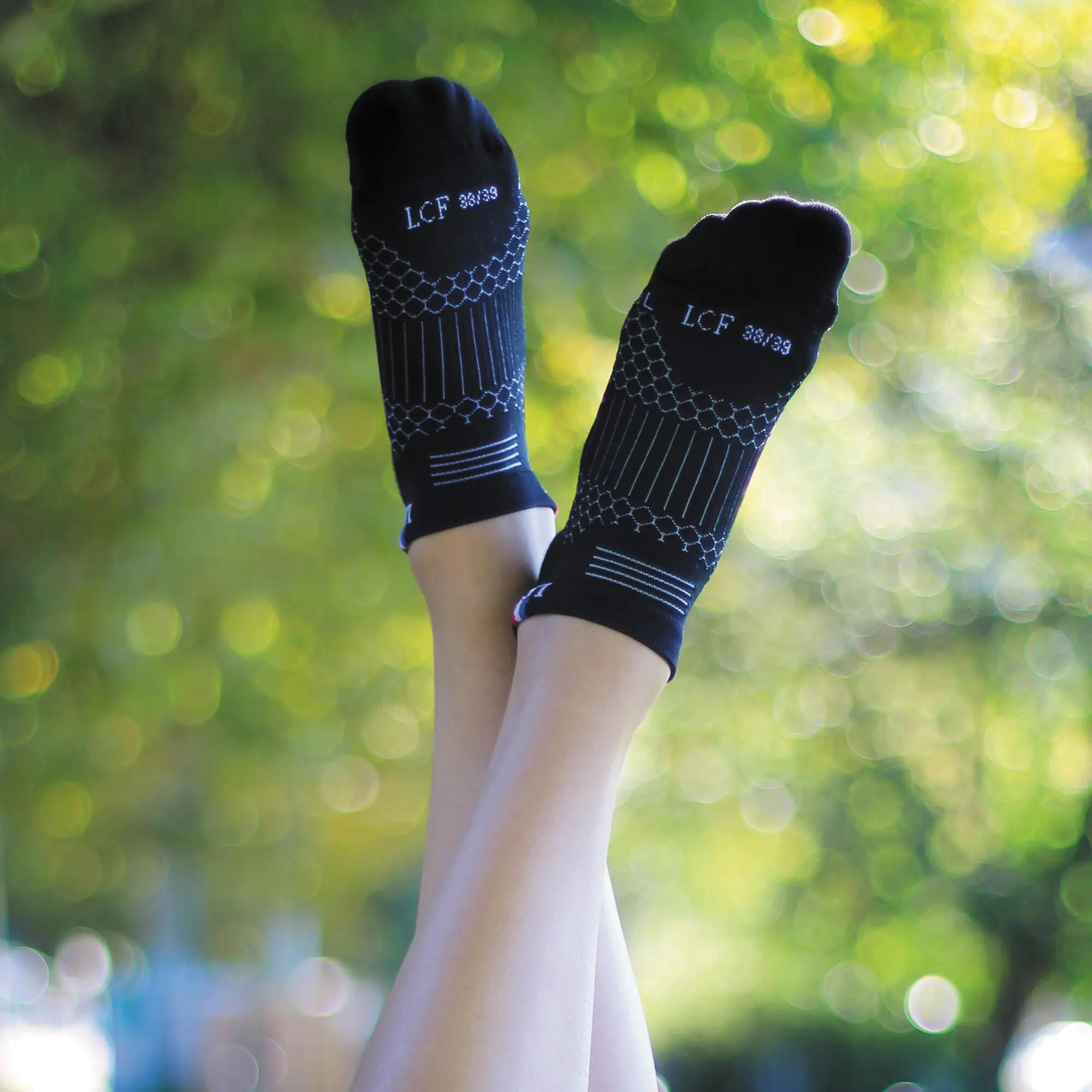 CHAUSSETTES INVISIBLES DE RUNNING ULTRA FINES, LÉGÈRES ET RESPIRANTES - BOOGALOO 4/5