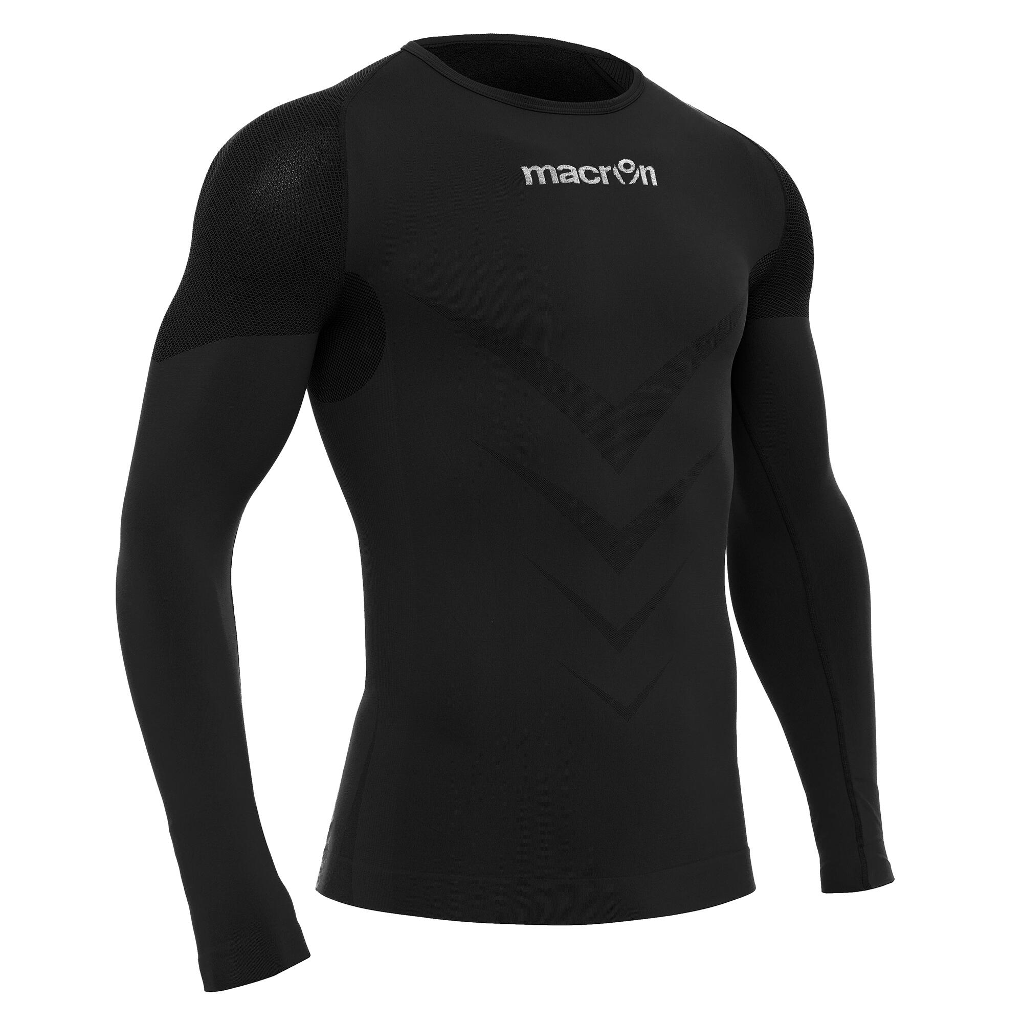 Macron Performance++ Maillot Manches Longues Hommes - Noir 4/5