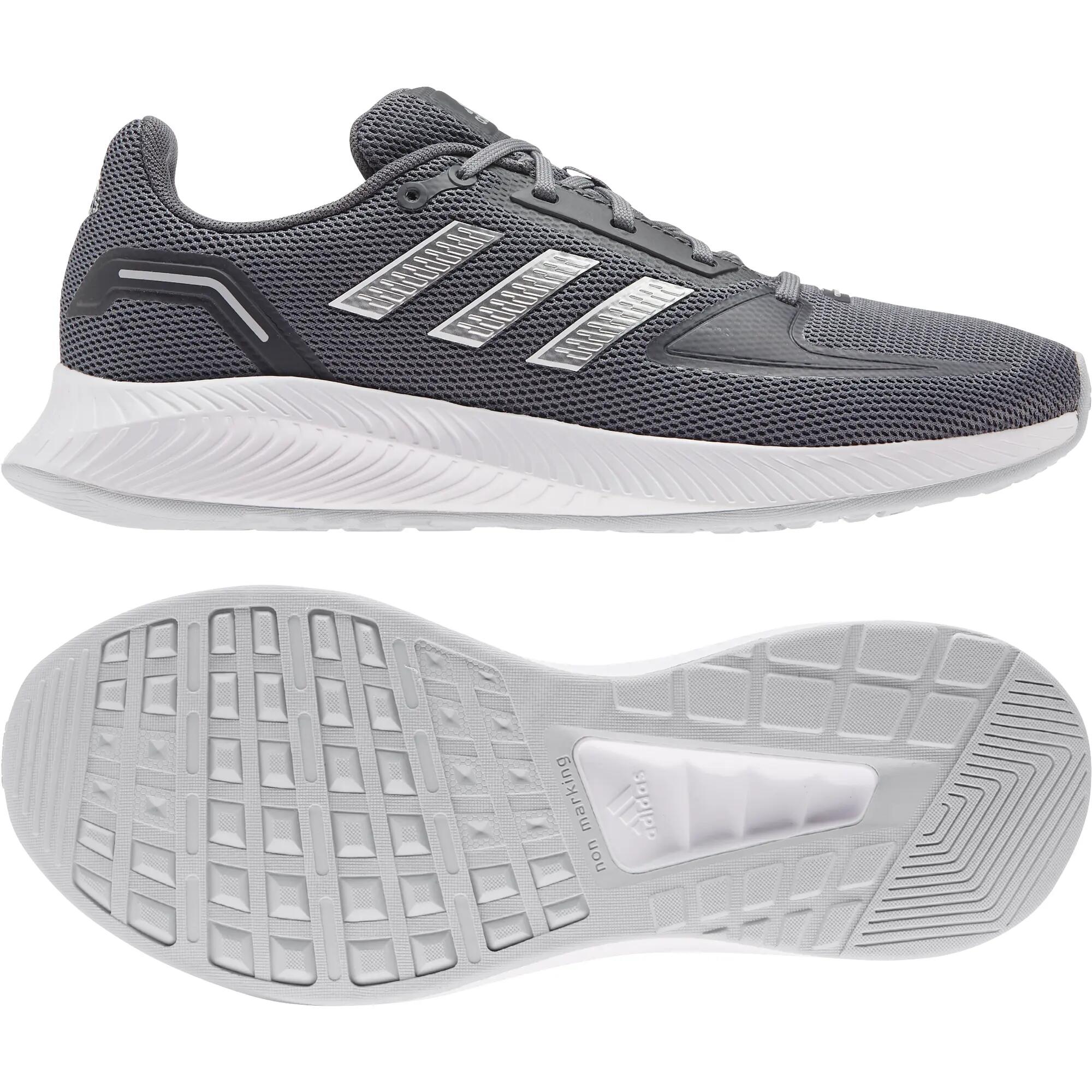 Buty biegowe adidas Run Falcon 2.0 Szare 3/5
