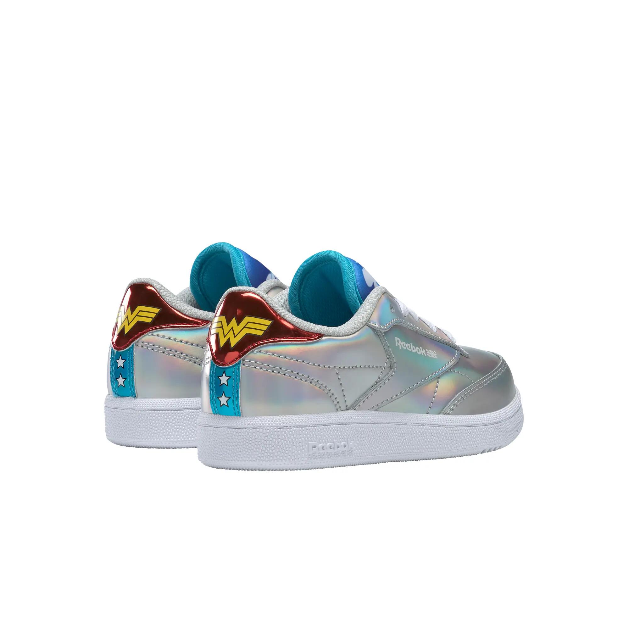 Dziecięce buty sportowe z wysokiej jakości skóry WONDER WOMAN CLUB C 85 MU PS KI 5/5