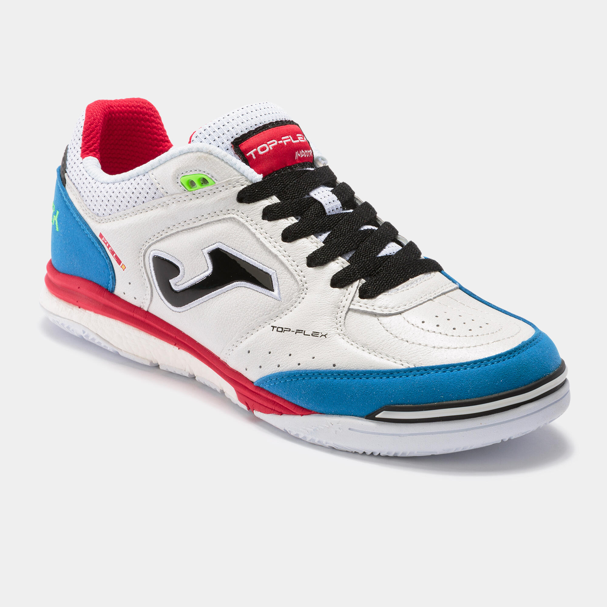 Zapatillas fútbol sala Adulto Joma Top flex rebound 21 in blanco royal negro 4/5
