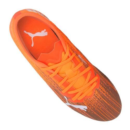 Buty piłkarskie dziecięce Puma JR Ultra 21 FG AG pomaranczowe 3/4