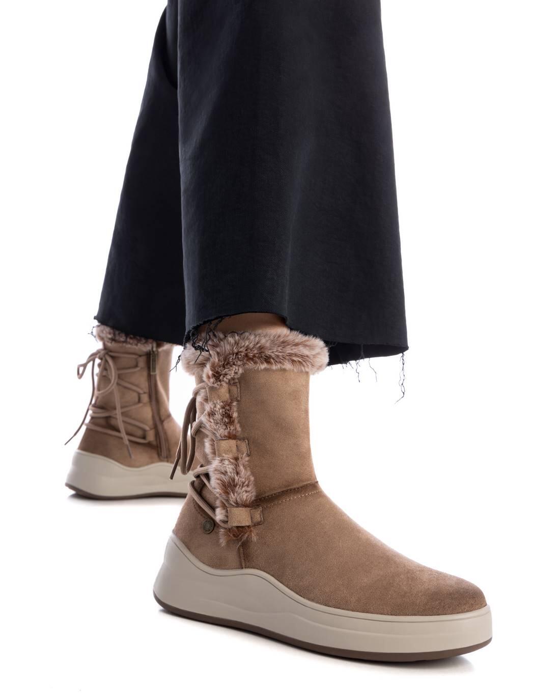 Botines Planos Mujer Refresh  Marrón 2/6