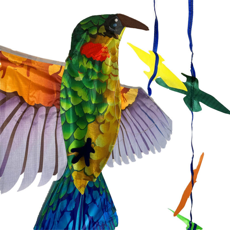 cerf-volant monofil - Oiseau tropical - 165x75cm 2/2