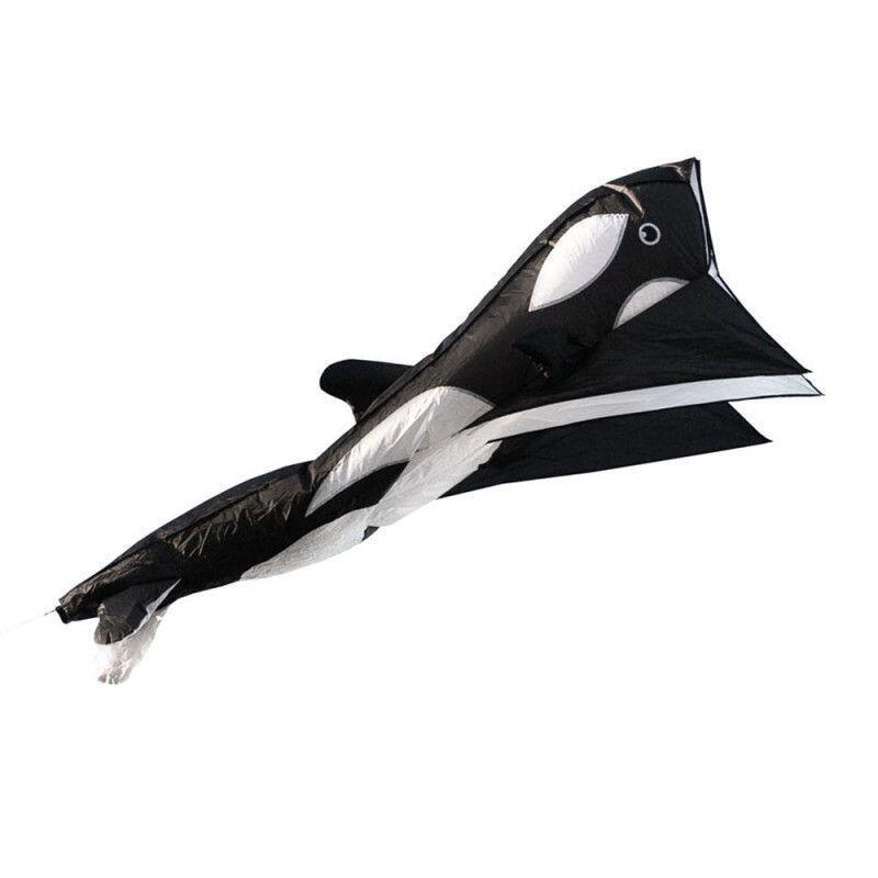 Kinderdrachen HQ Parafoil Kite Orca 106719 Schwarz 60 x 200 cm 2/7