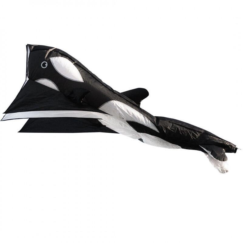 Kinderdrachen HQ Parafoil Kite Orca 106719 Schwarz 60 x 200 cm 3/7