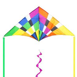 Cerf-Volant Delta Arc-en-Ciel - 210x100cm - HQ