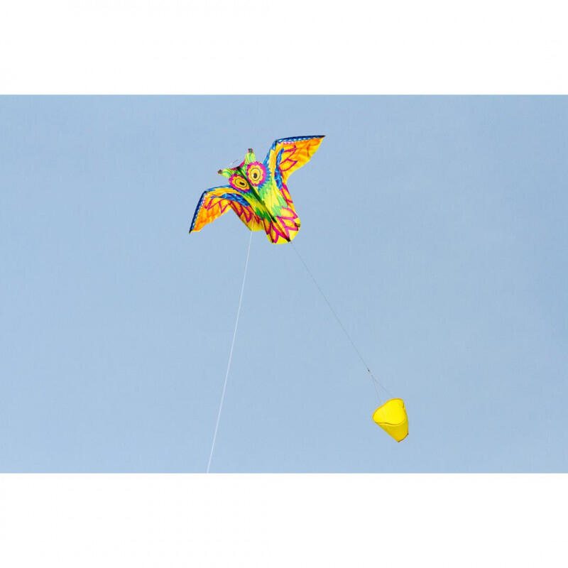 Pipa infantil HQ Flashy Owl Kite 102197 Verde 113 x 50 cm 3/6