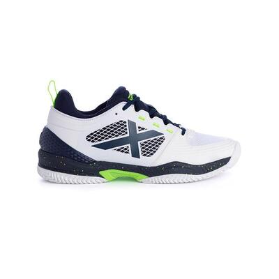 MUNICH ATOMIK 15. zapatillas de pádel para hombre Blanco/Azul Marino