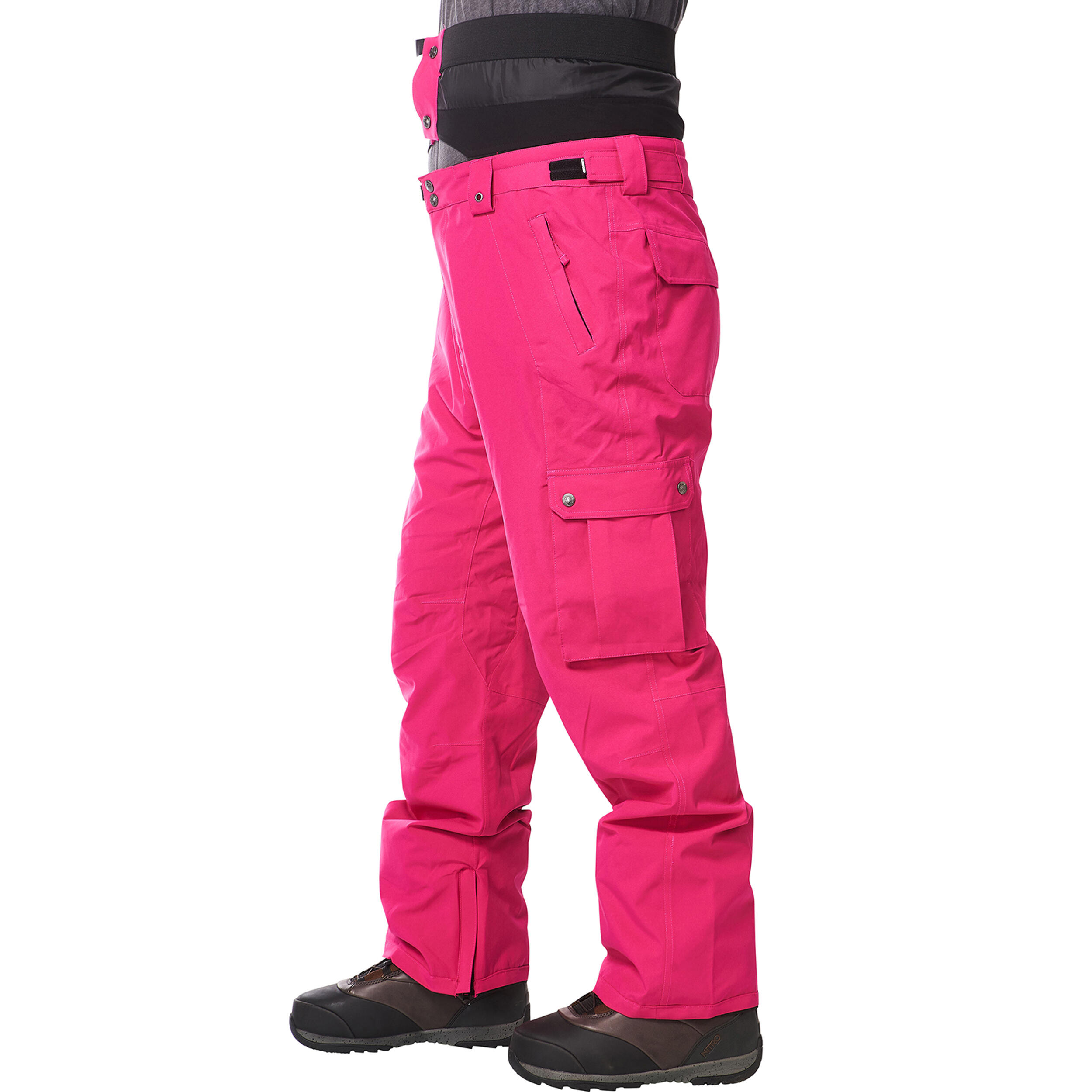 Ski-/Snowboardhose Herren - CARTEL EVO pink 2/5