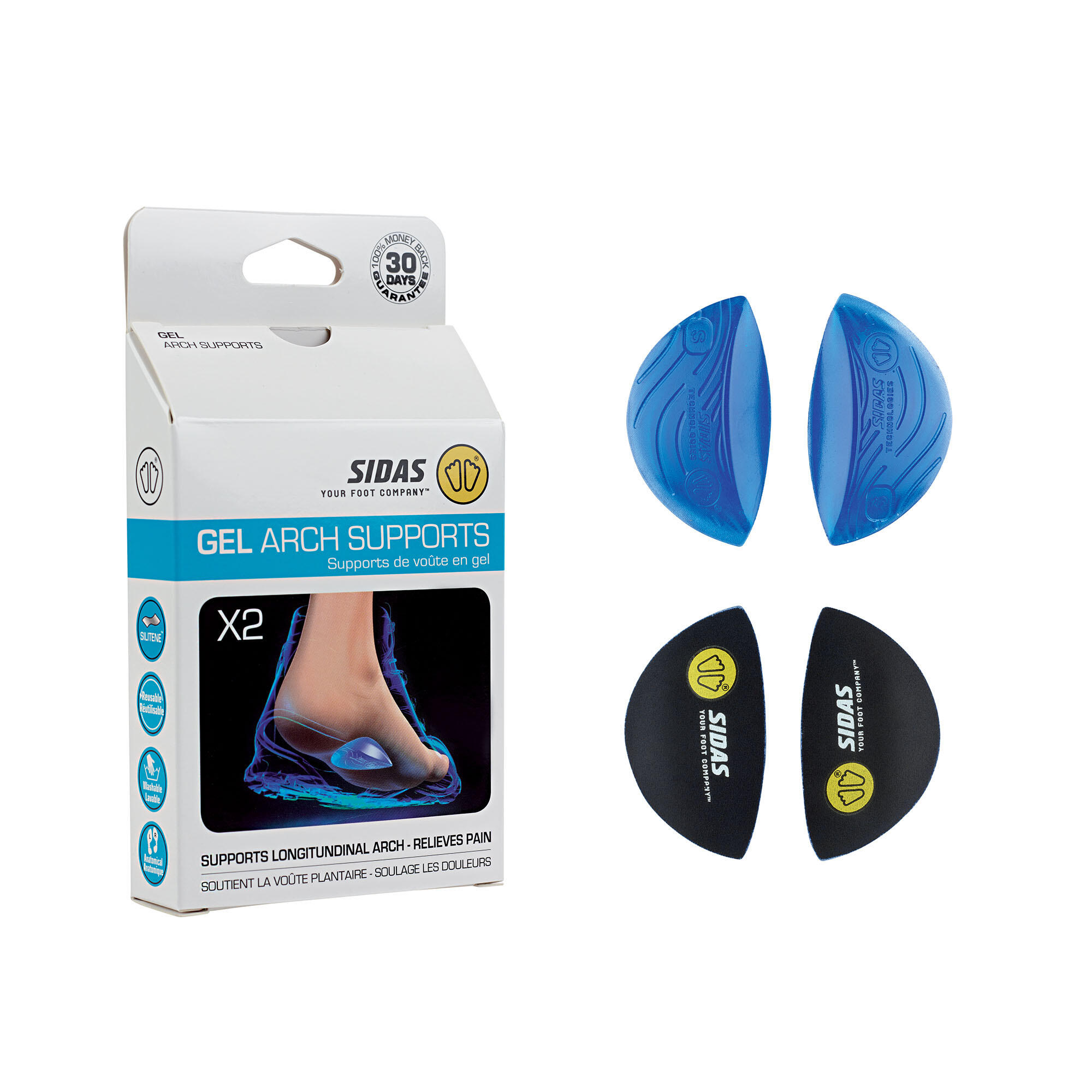 Suporte para o arco do pé com gel amortecedor para apoio diário - Arch Supports 4/4