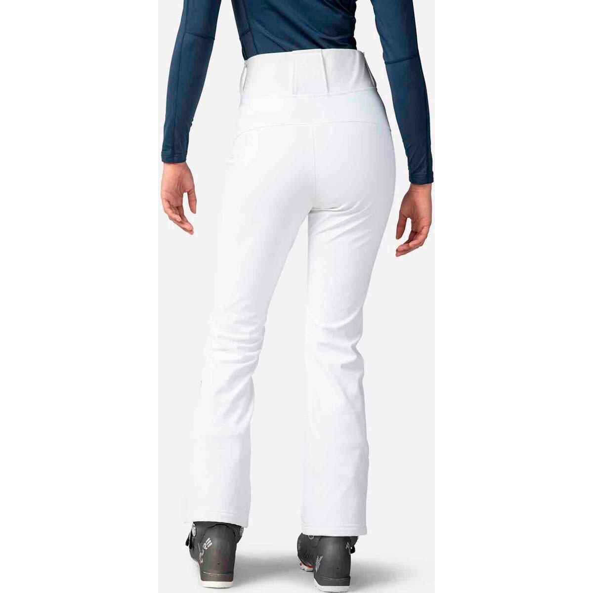 Spodnie Rossignol damskie W Ski Softshell Pant białe 2/6