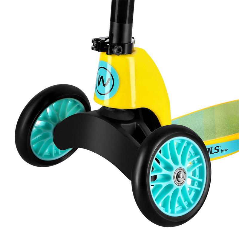 Gyerek három- és kétkerekű állítható roller 2in1 NILS FUN HLB202