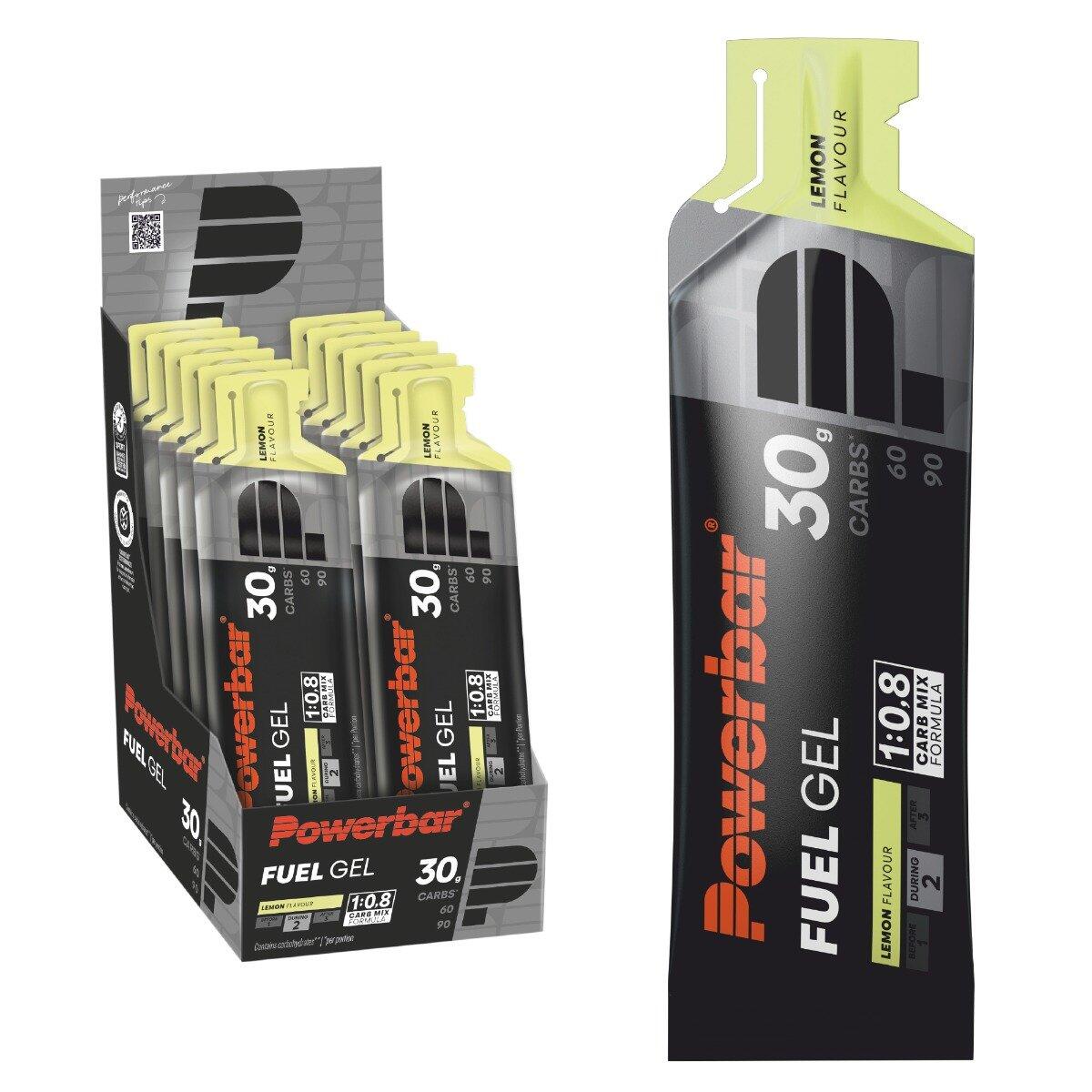 Kohlenhydratgel Fuel 30 Gel Black Line Lemon 30 g Kohlenhydrate 12x50ml 6/7