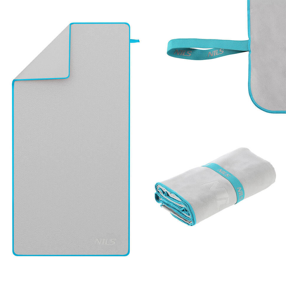 Ręcznik sportowy z mikrofibry 180x100 cm NILS CAMP NCR12