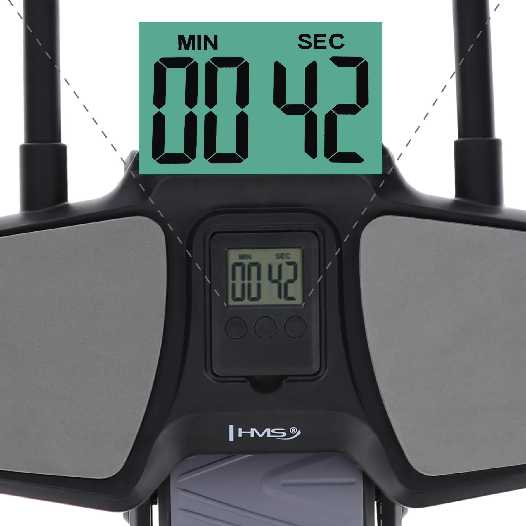 ABS Rad Roue d'exercice automatique pour abdominaux avec support KA10 HMS 4/7