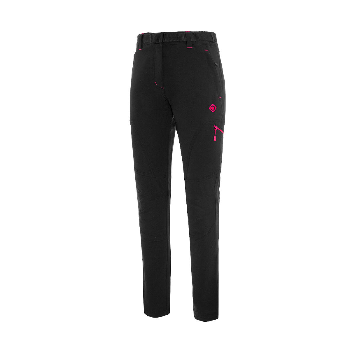 Izas - Pantalon D'Hiver De Montagne Et De Randonnée, Femme Baltic W Fw Izas - Pantalons - Noir|rose - 52 2xl - Decathlon
