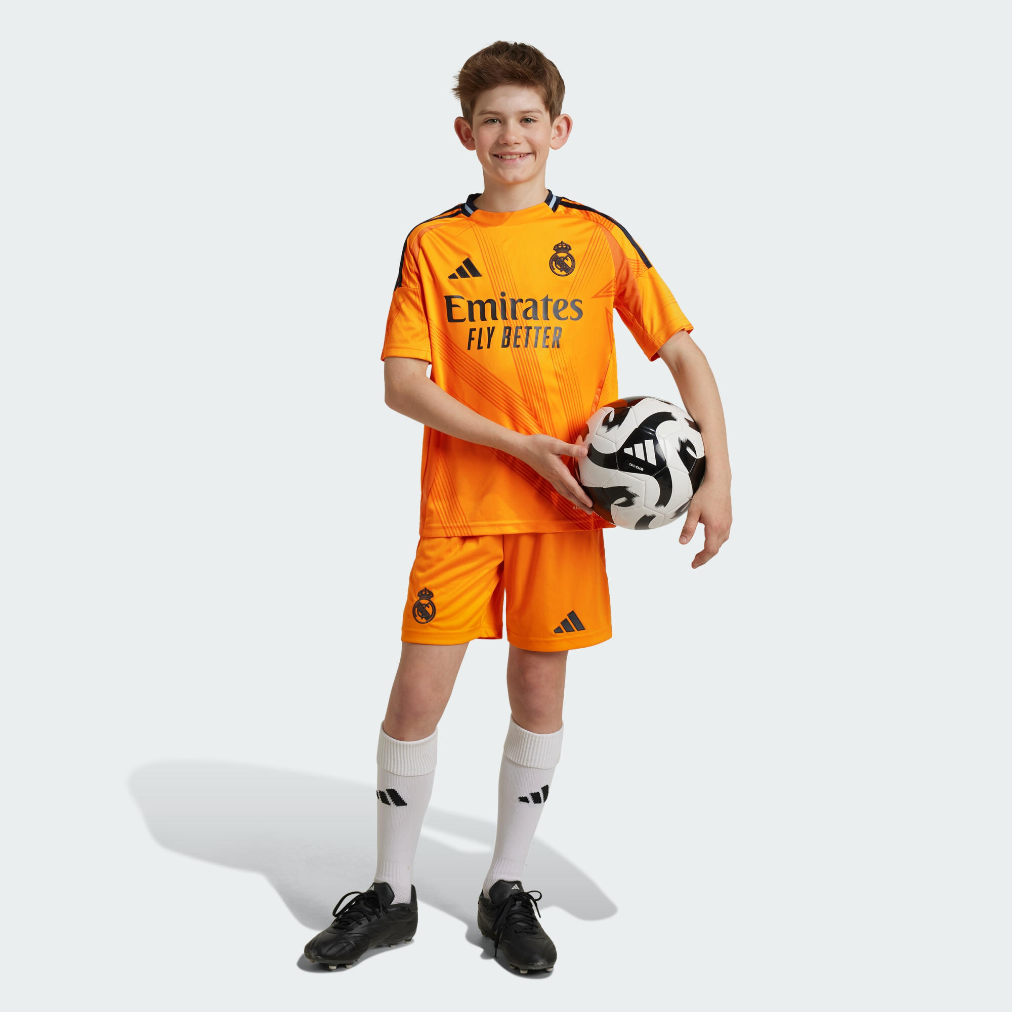 Adidas - Short Extérieur Real Madrid 24/25 Enfants - Short - Orange - 10 À 12 Ans - Decathlon