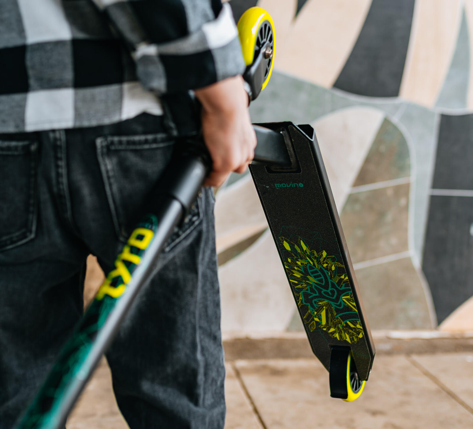 Movino Tyro patinete Freestyle para niños 2/8