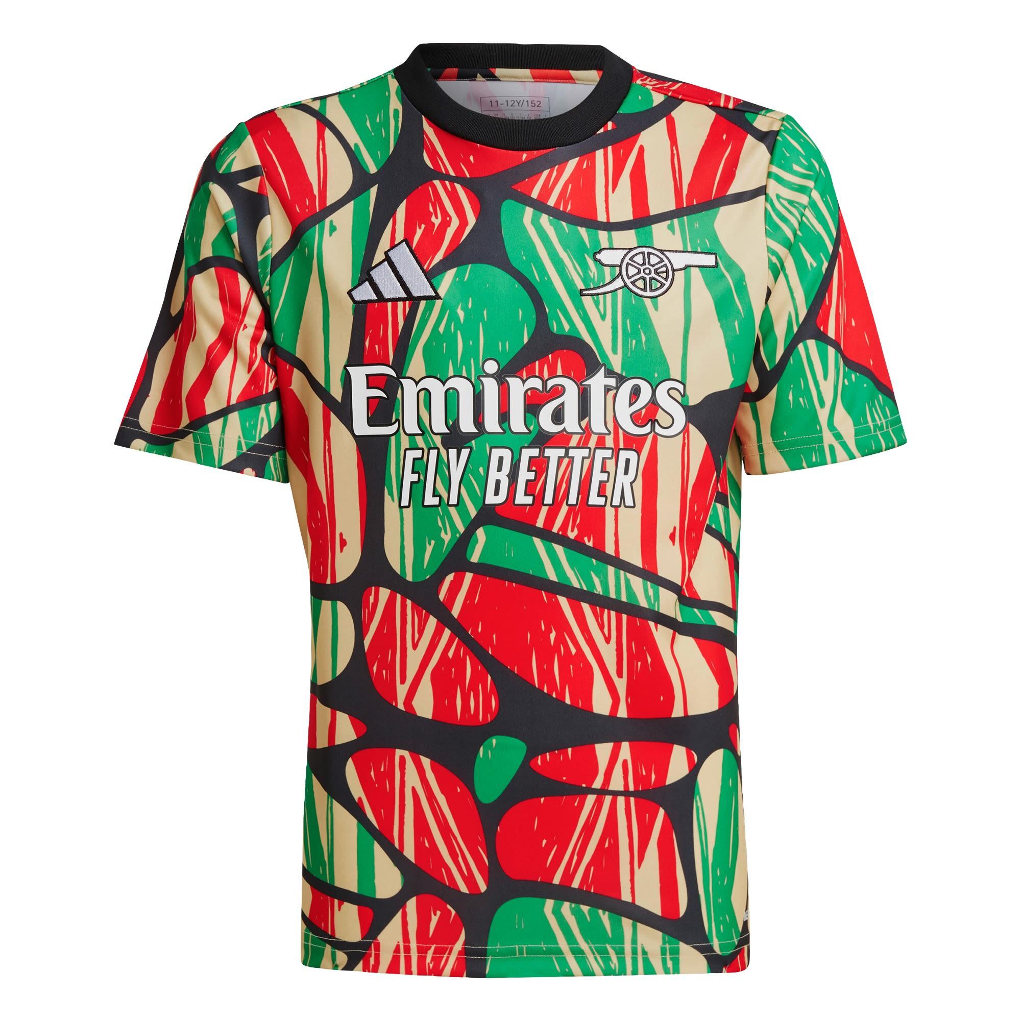 Maillot d'échauffement Arsenal 2/6
