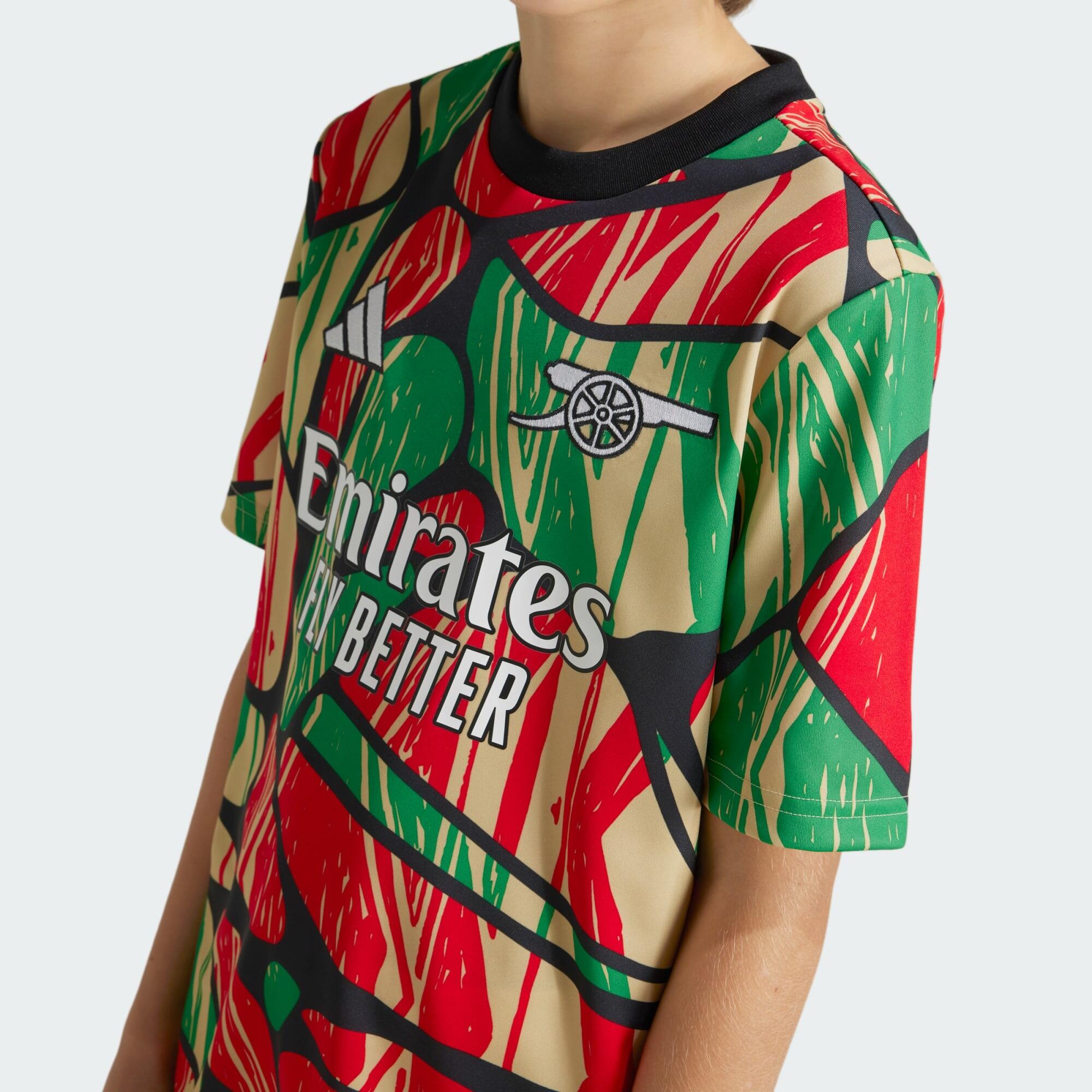 Maillot d'échauffement Arsenal 4/6
