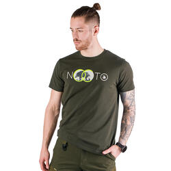 T-shirt de chasse pour homme Tagart FNT Nocto Green avec imprimé