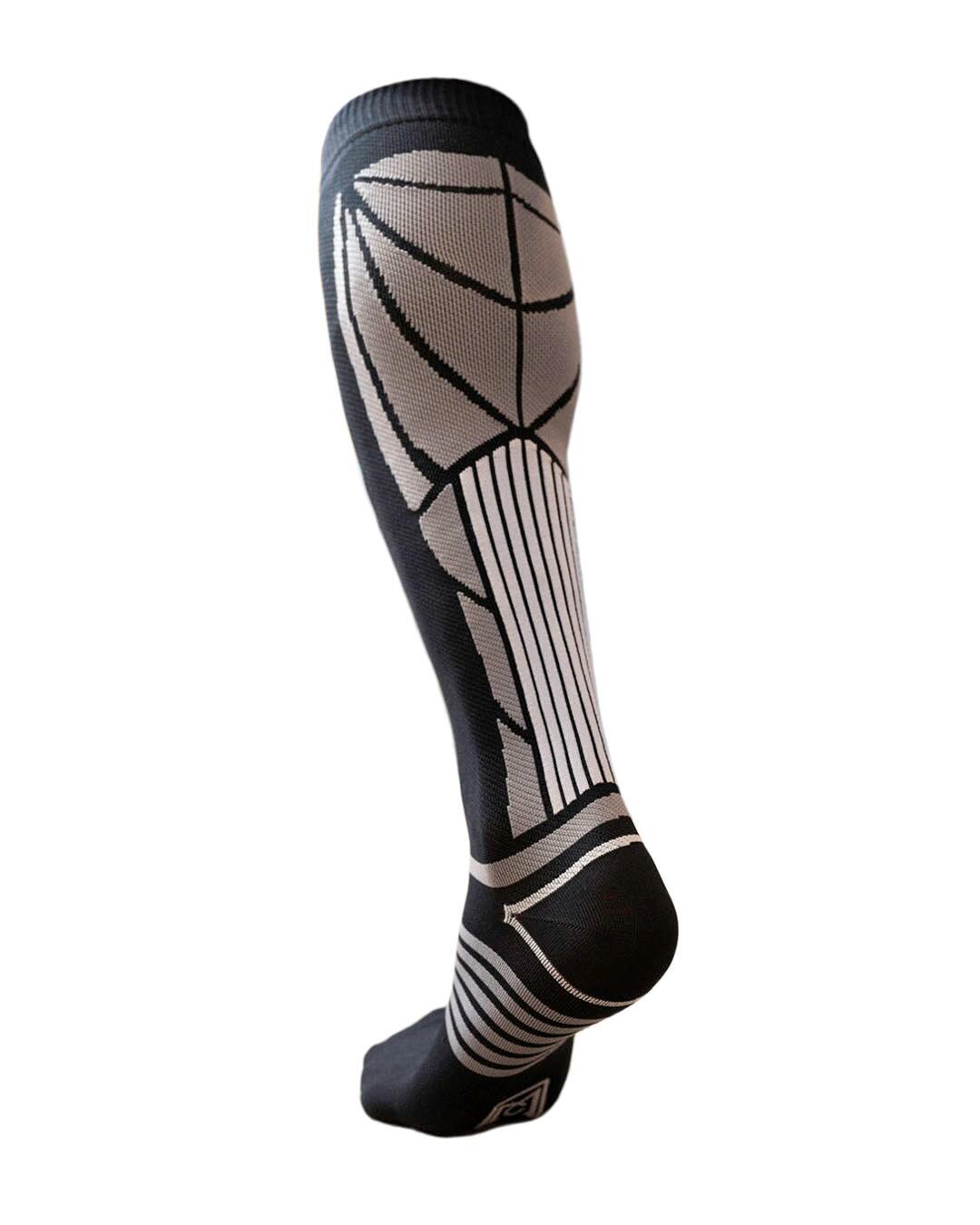 Chaussette de compression noir 2/5