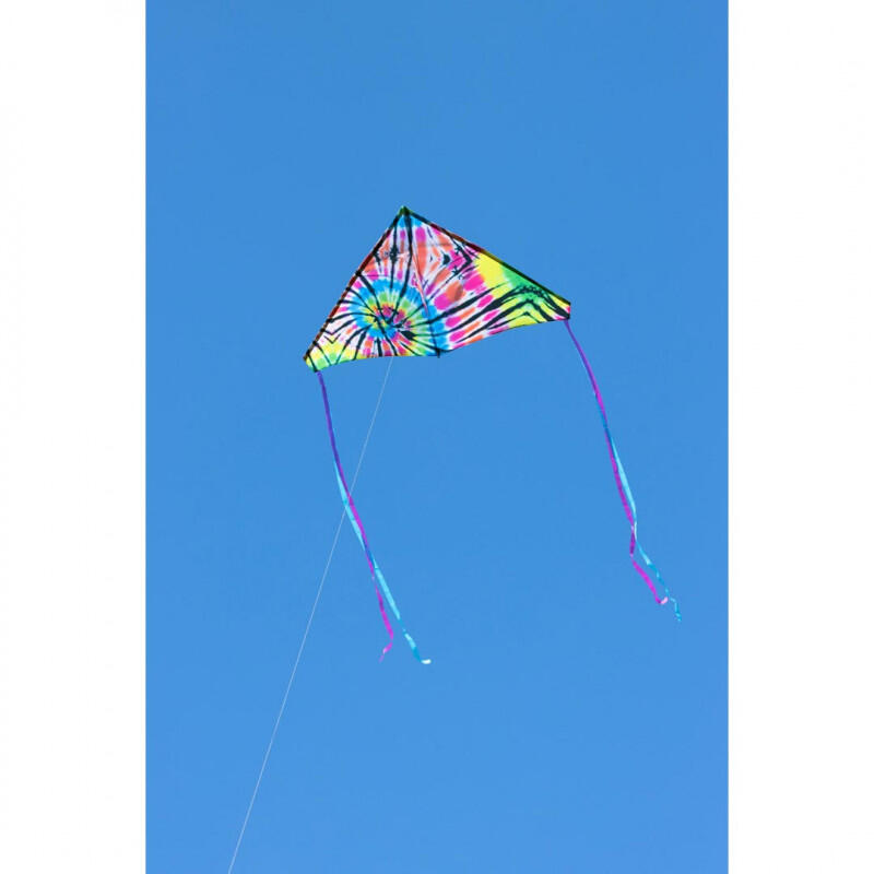 Kinderdrachen HQ Delta Tie Dye 140 cm 106121 Regenbogen 140 x 75 cm 3/6