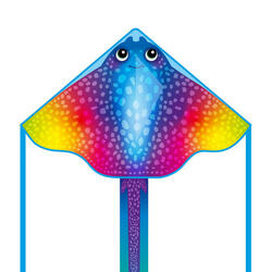 Cerf-volant monofil - Hq - raie manta 120 cm