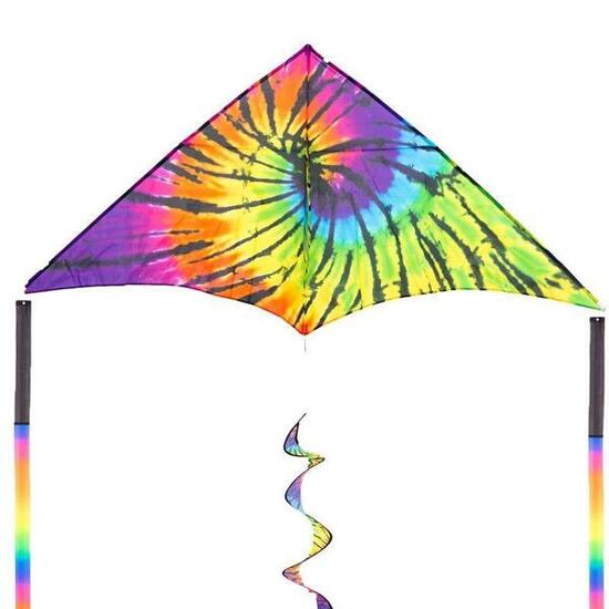 Cerf-volant monofil - Hq - Delta Arc en ciel 210*98 cm