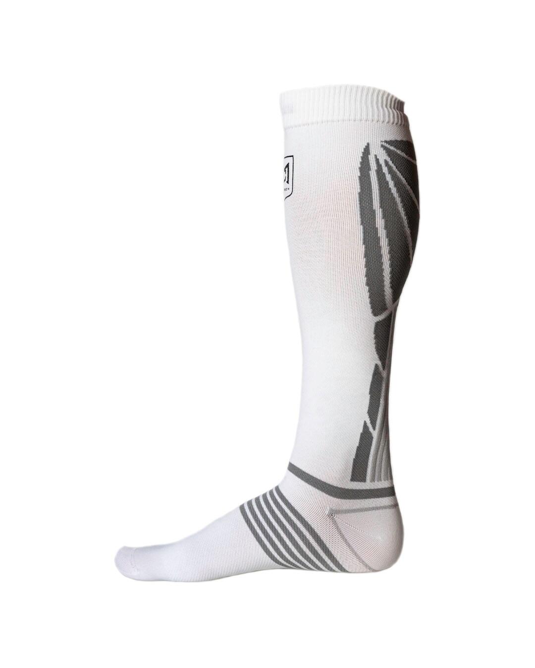 Chaussette de compression blanche 4/5